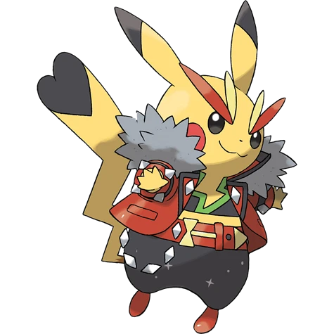 Pikachu Rockeur