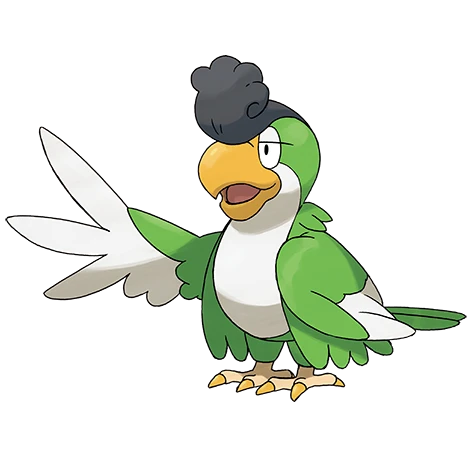Tapatoès Plumage Vert